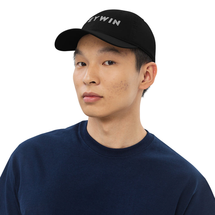 Teywin Organic dad hat White Letters