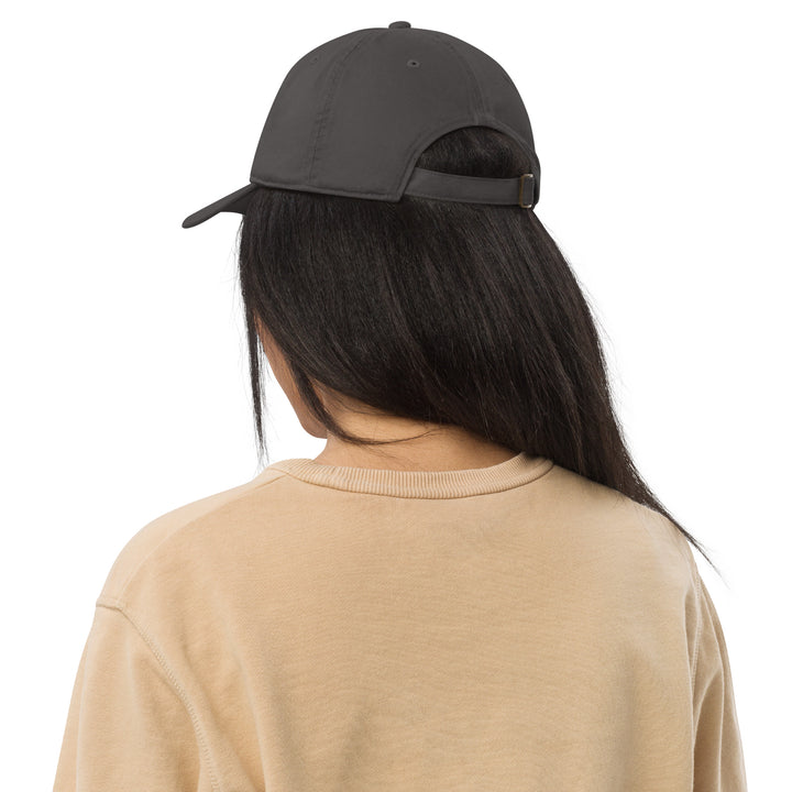 Teywin Organic dad hat White Letters