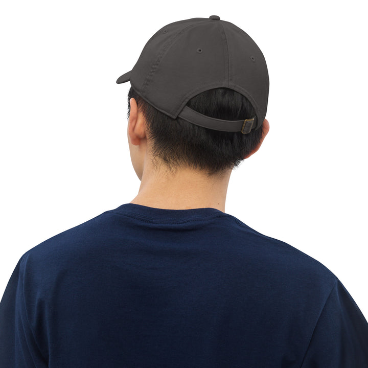 Teywin Organic dad hat White Letters