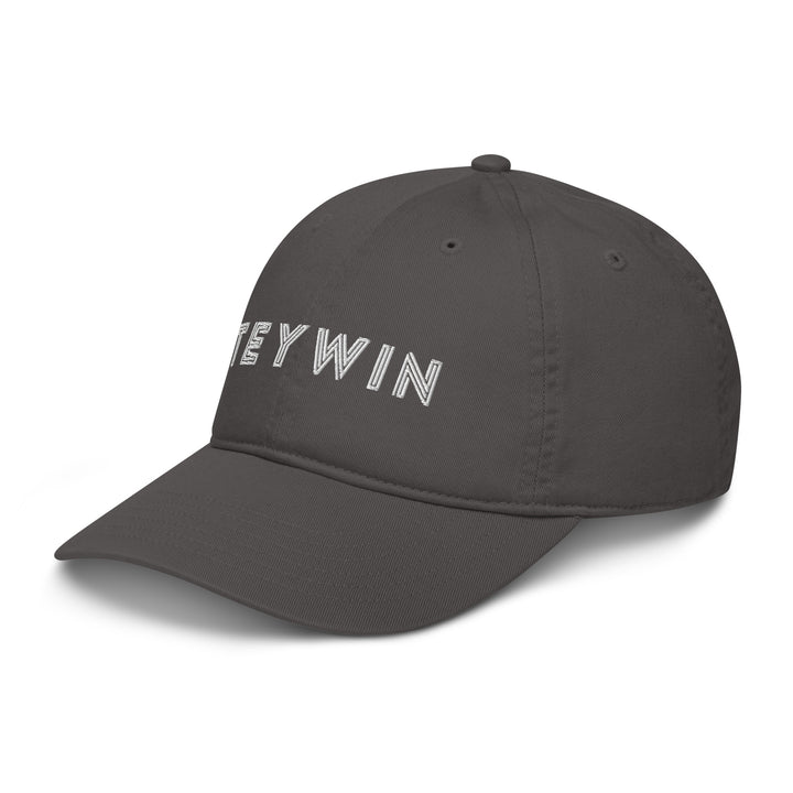 Teywin Organic dad hat White Letters