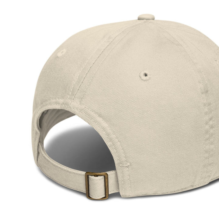 Teywin Organic dad hat White Letters