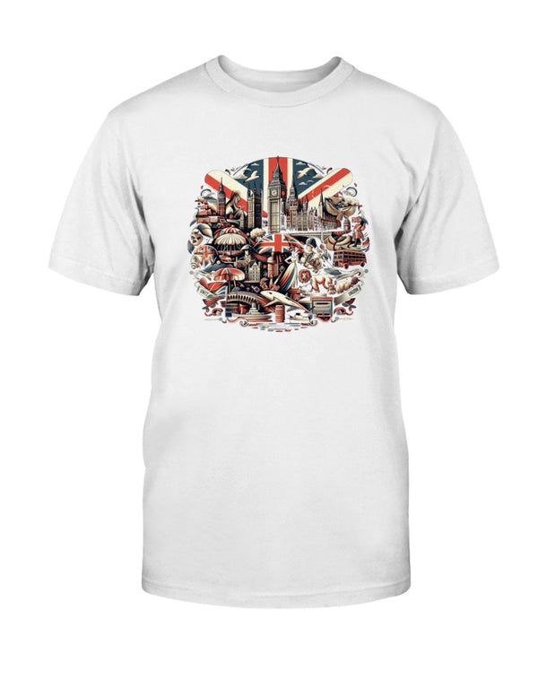 United Kingdom Hanes Authentic Men’s T-Shirt White