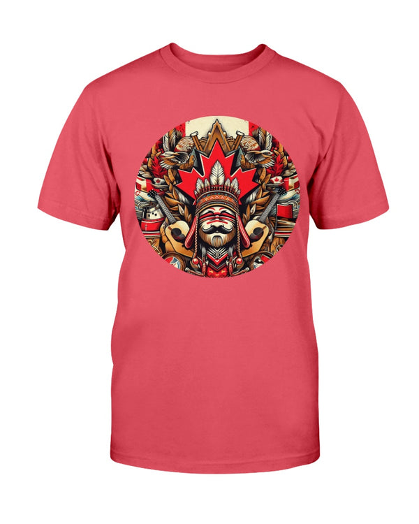 Canada Next Level Fitted Crew T-Shirt Red