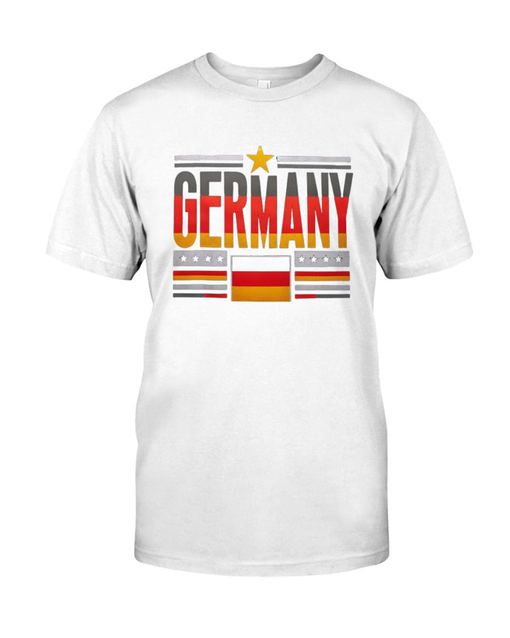 Germany Gildan Softstyle T-Shirt White