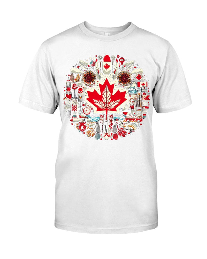 Canada Gildan Softstyle T-Shirt White