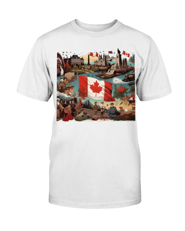 Canada Gildan Ultra Cotton T-Shirt White