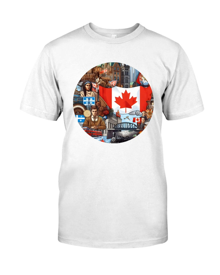 Canada Gildan Softstyle T-Shirt White