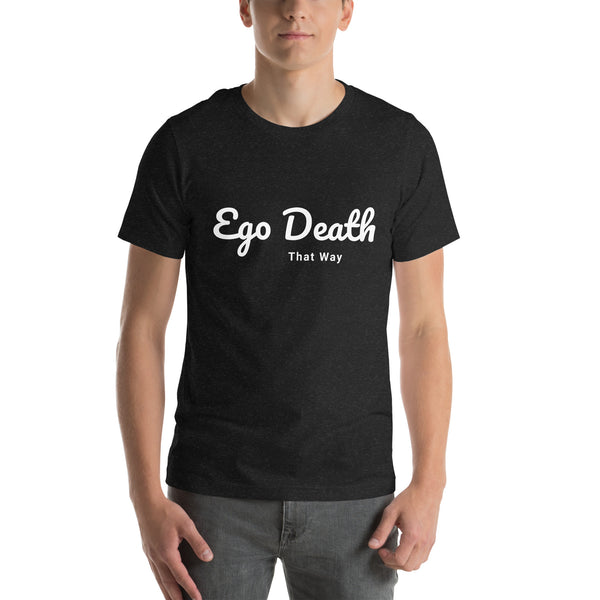 Ego Death Unisex t-shirt Black Heather